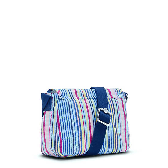 Kipling Sabian Classic Printed Crossbody Mini Bag Resort Stripes | CA 1340PJ